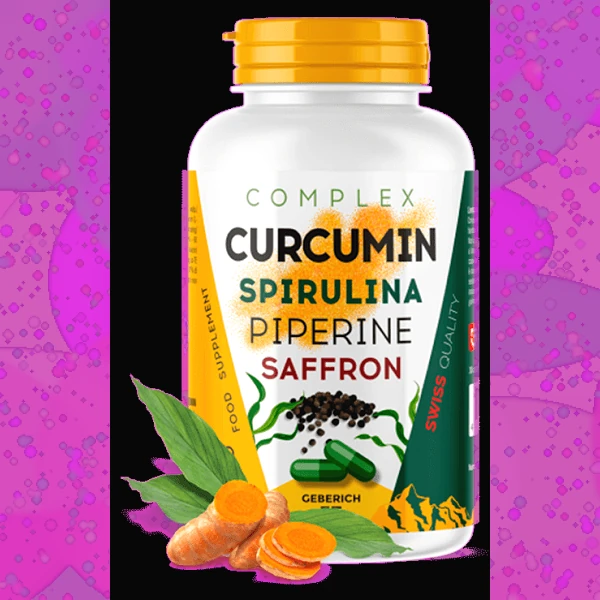 Curcumin Spirulina Piperine